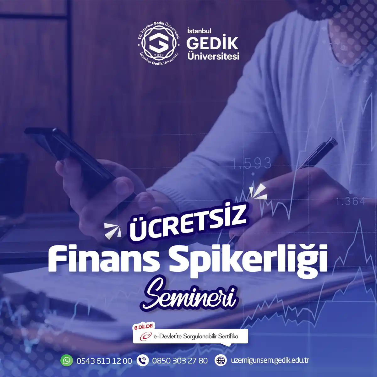 Ücretsiz - Finans Spikerliği Eğitimi